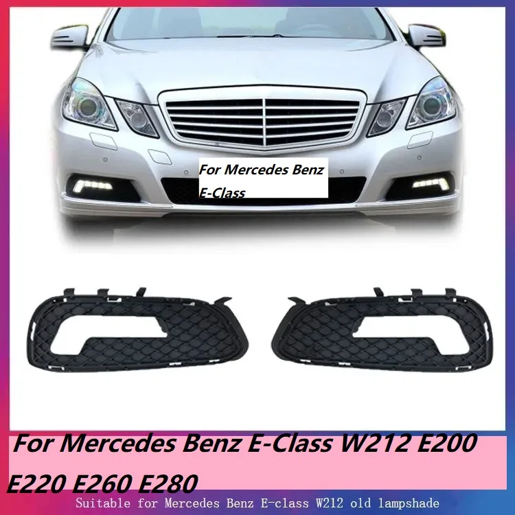

Car Accessory Fog Light Cover Lamp Frame Grille Car Accessories For Mercedes Benz E-Class W212 E200 E220 E260 E280