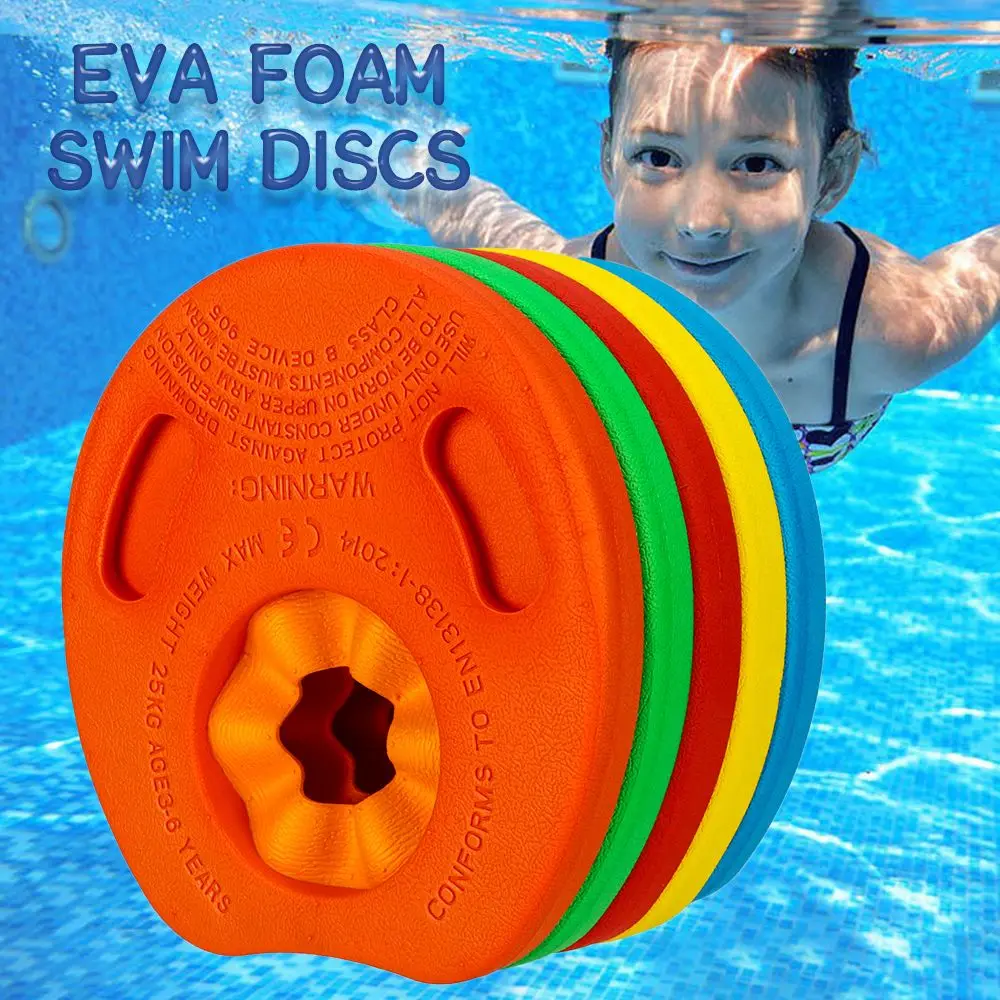 

Cuffs Float Board Swim Rings Swimming Tools Floating Sleeves Arm Bands Swimming Exercises Circles EVA Foam Swim Discs