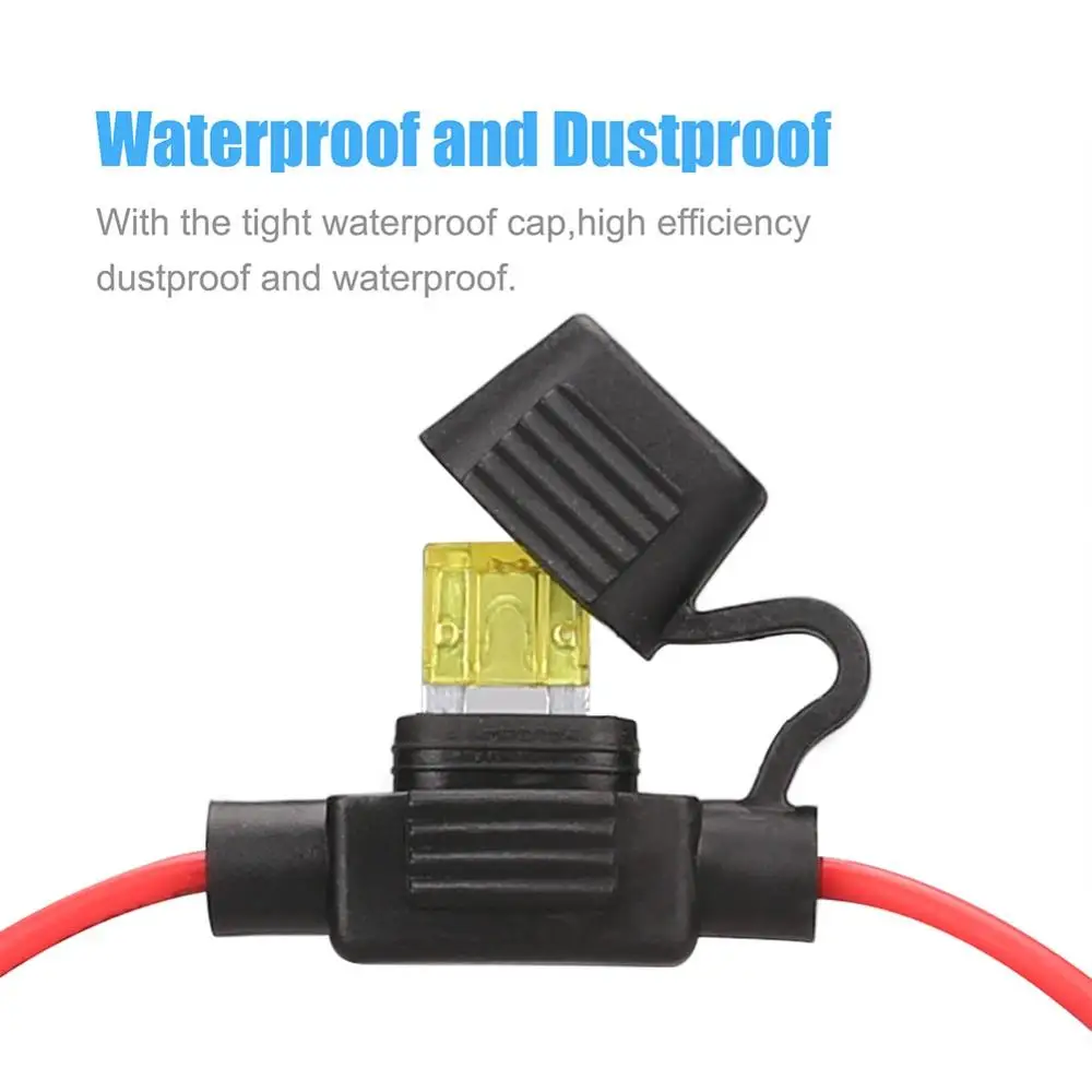 10 шт./лот водонепроницаемый держатель предохранителя | Автомобили и мотоциклы