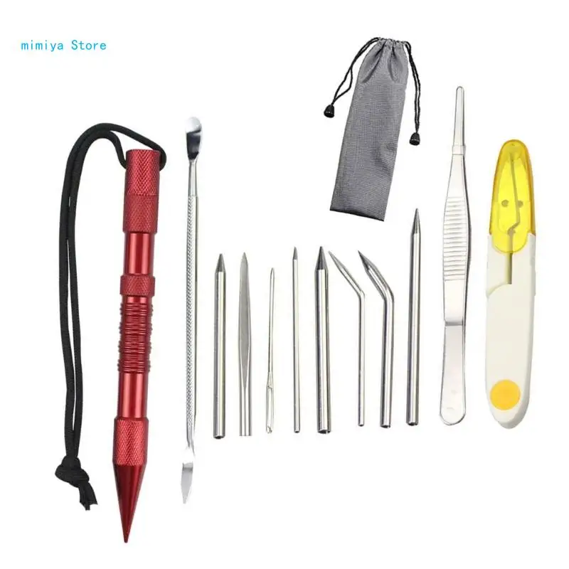 Pipi Игла для паракорда Набор инструментов вязания Снаряжение кемпинга плетения