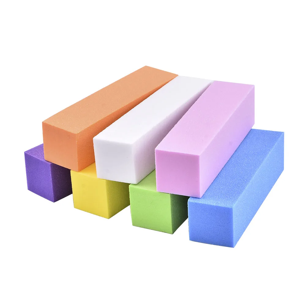 

10Pcs Buffing Sanding Files Block Pedicure Manicure Care Nail Art Buffer Polish colorful Nail File Nail Art Tips Manicure