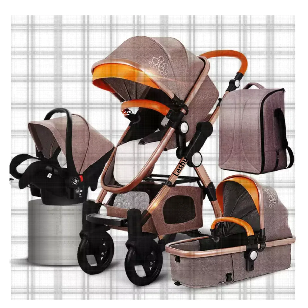 

Cochecito de bebe 360 Rotation stroller baby