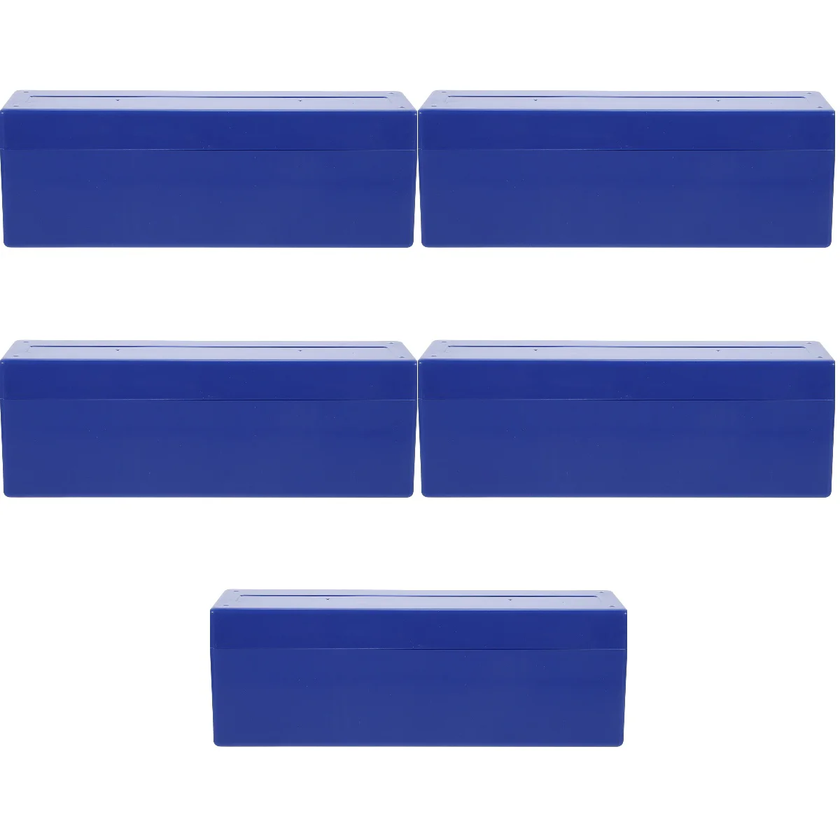 

5pcs Coin Holders Storage Box Plastic Coin Storage Case Box 20 Slabs Coin Holder Box