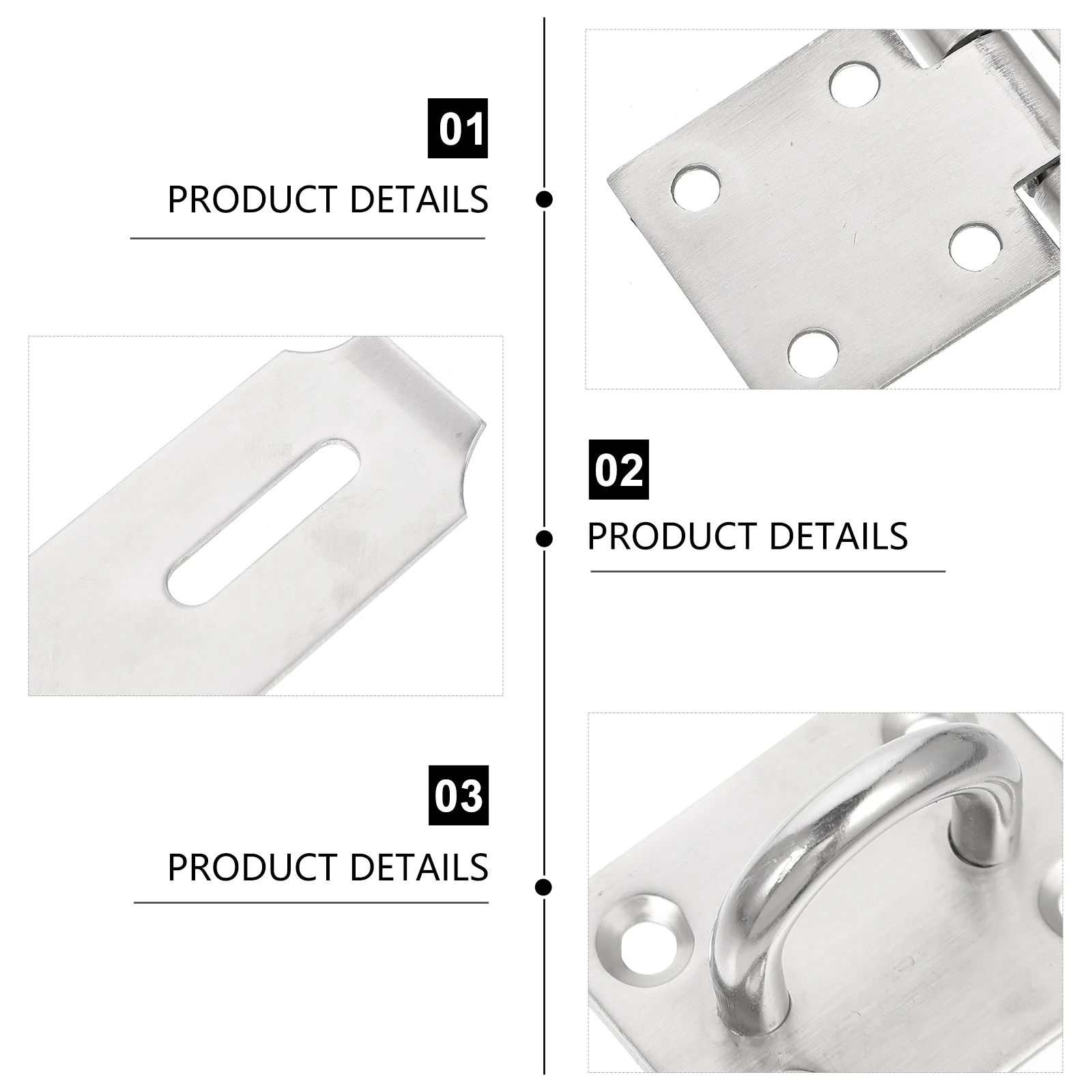 Защелки из нержавеющей стали пряжка для ворот дверные замки противоугонная