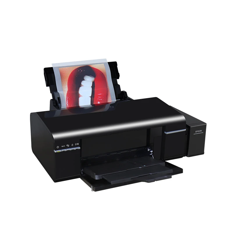 Фото Принтер DTF A4 L805 Epson прямая печать на пленочной машине, термотрансферный принтер A4 DTF для футболок, худи, джинсов №2