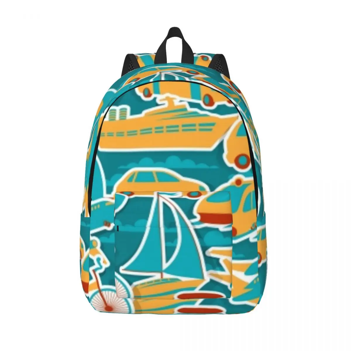 

Schoolbag Student Backpack Retro Travel Pattern Shoulder Backpack Laptop Bag School Backpack