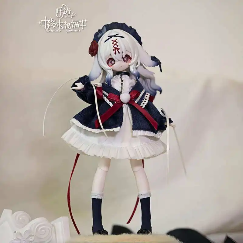 Фото Оригинальные новые игрушки-сюрпризы Meki Ultimate Blessing Series 8-Point Bjd Mobile Doll Blind Box, подвески, портативные вентиляторы, милые подарки для фанатов, в наличии №3