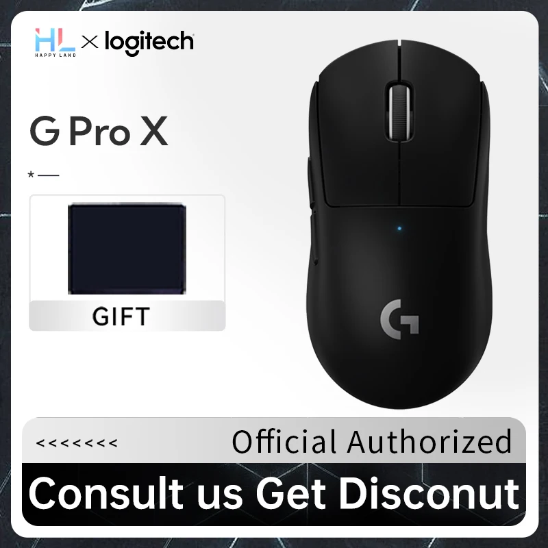 Original New Logitech G PRO X SUPERLIGHT Wireless Gaming Mouse High Speed Lightweight GamingMouse Dual Mode Rechargeable