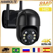 8MP PTZ Wifi IP Camera 4K HD 5MP Surveillance Camera ICSee 4X Digital Zoom H.265 1080P Outdoor Wireless Security CCTV Camera