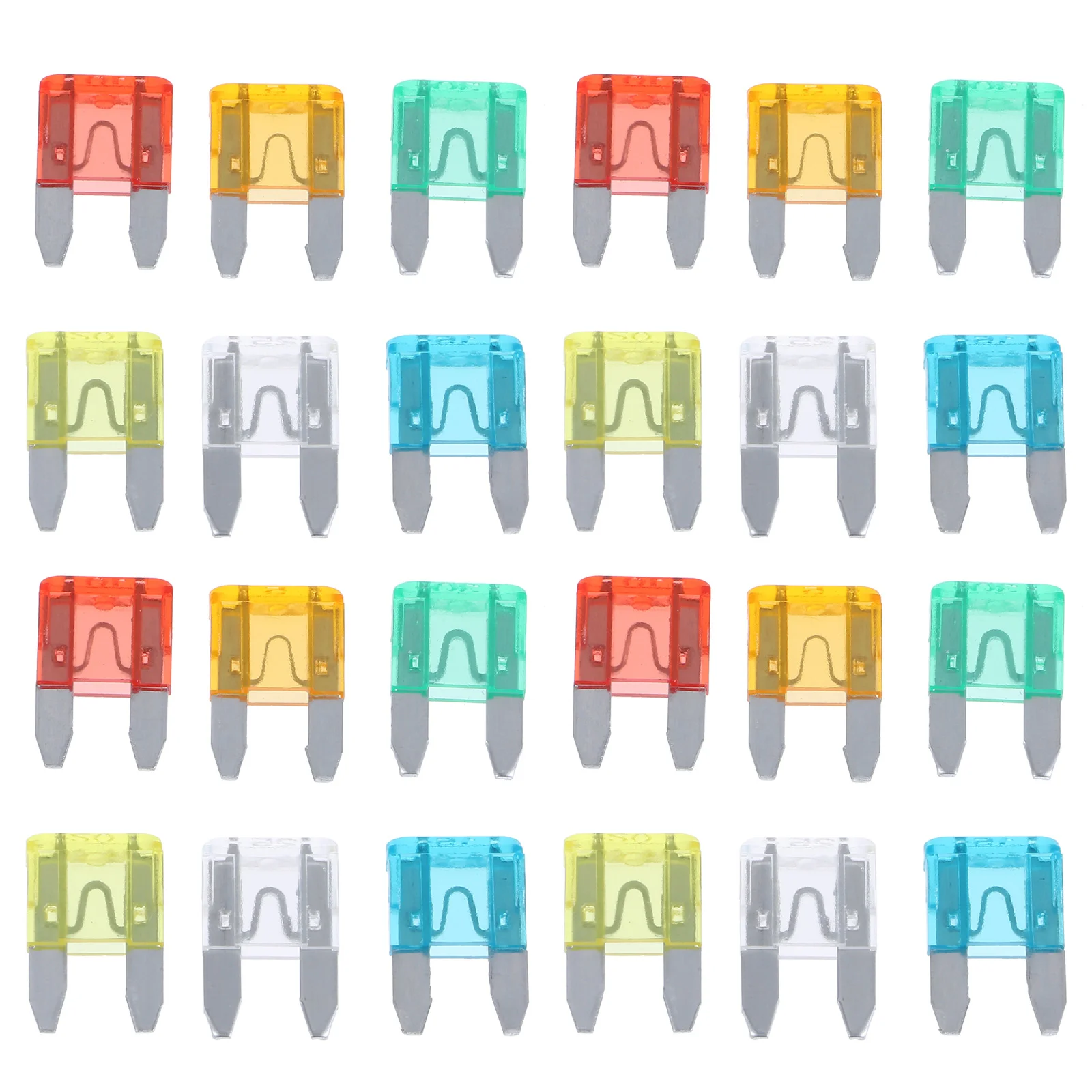 

120 Pcs Car Truck Micro Blades Fuses with Clip Auto Blades Fuse Standard Fuses