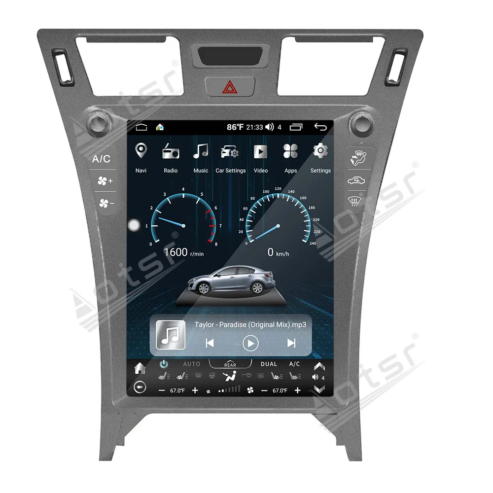 13 1 дюймовый вертикальный экран tesla Android для lexus IS460 2006-2012 автомобильное радио