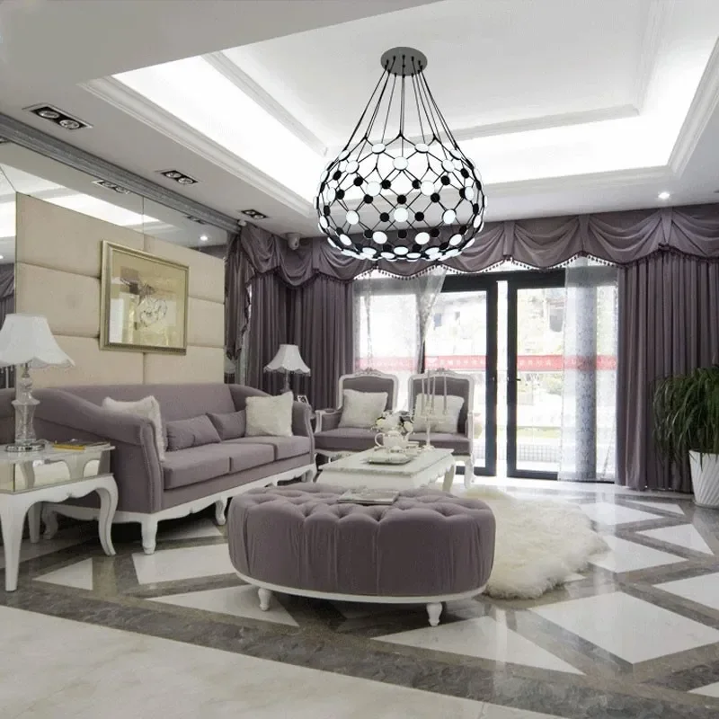 Креативный дизайн люстр вилла гостиная современные подвесные люстры для отеля