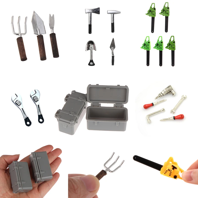 Ящик для мелкой мебели для кукольного домика, 2 шт., ящик для хранения ручной работы, инструменты для обслуживания кукольного домика, аксессуары для декора кукольного домика Ящик для мелкой мебели для кукольного домика, 2 шт., ящик для хранения ручной работы, инструменты для обслуживания кукольного домика, аксессуары для декора кукольного домика