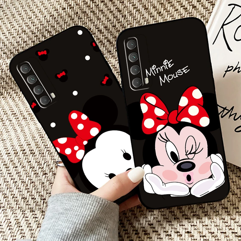 

Disney Mickey Minnie Mouse Phone Case For Huawei P40 P30 P20 P10 Lite Honor 9 10 20 Pro 7X 8X 9X Prime P Smart Z 2021 Back