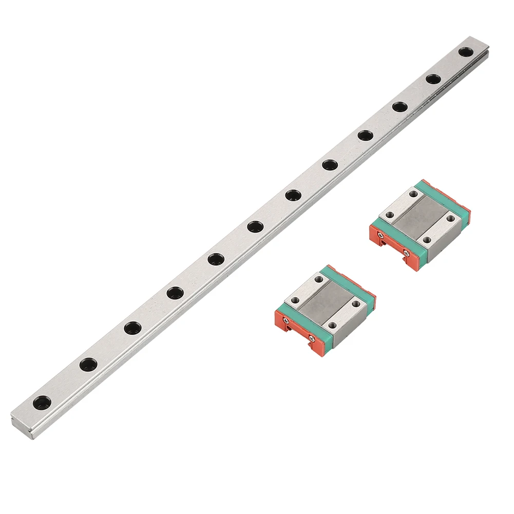 

1pc 300mm MGN12 Miniature Linear Rail Guide Rail 12mm Width + 2pcs MGN12B Slide Blocks 300mm