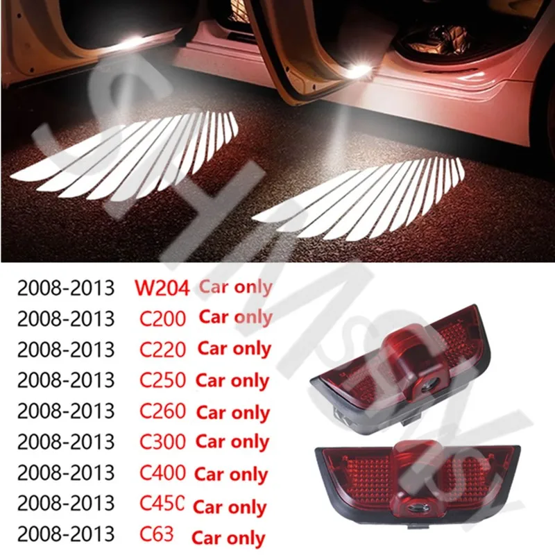 Светодиодный проектор двери автомобиля Ghost Shadow лютевой свет аксессуар для Mercedes