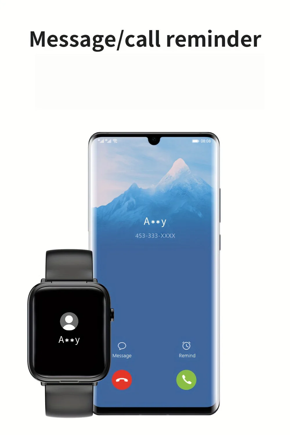 Смарт-часы 2 в 1 для ZTE Nubia Red Magic 9S Pro 8S