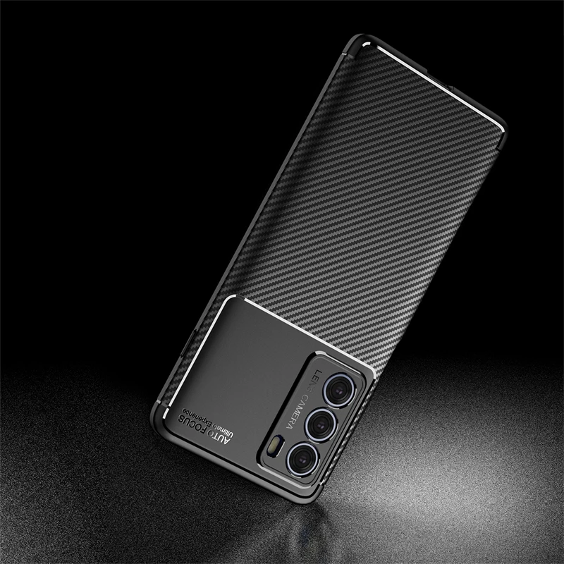 Carbon Fiber Cover For Motorola Edge S30 Case Silicone Funda For Motorola Edge S30 Ultra Thin Case For Moto Edge S30 X30 20 Lite