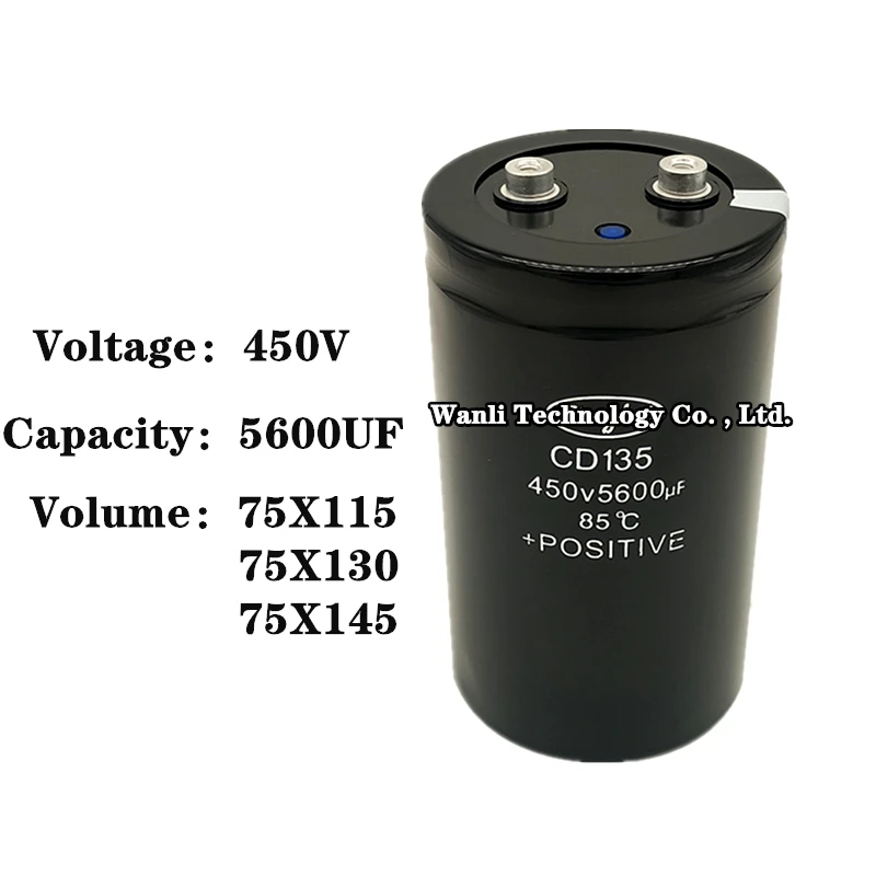 Электролитический конденсатор 450V5600UF 5600uf450v CD135 75x115 мм 75x130 75x145 1 шт./партия