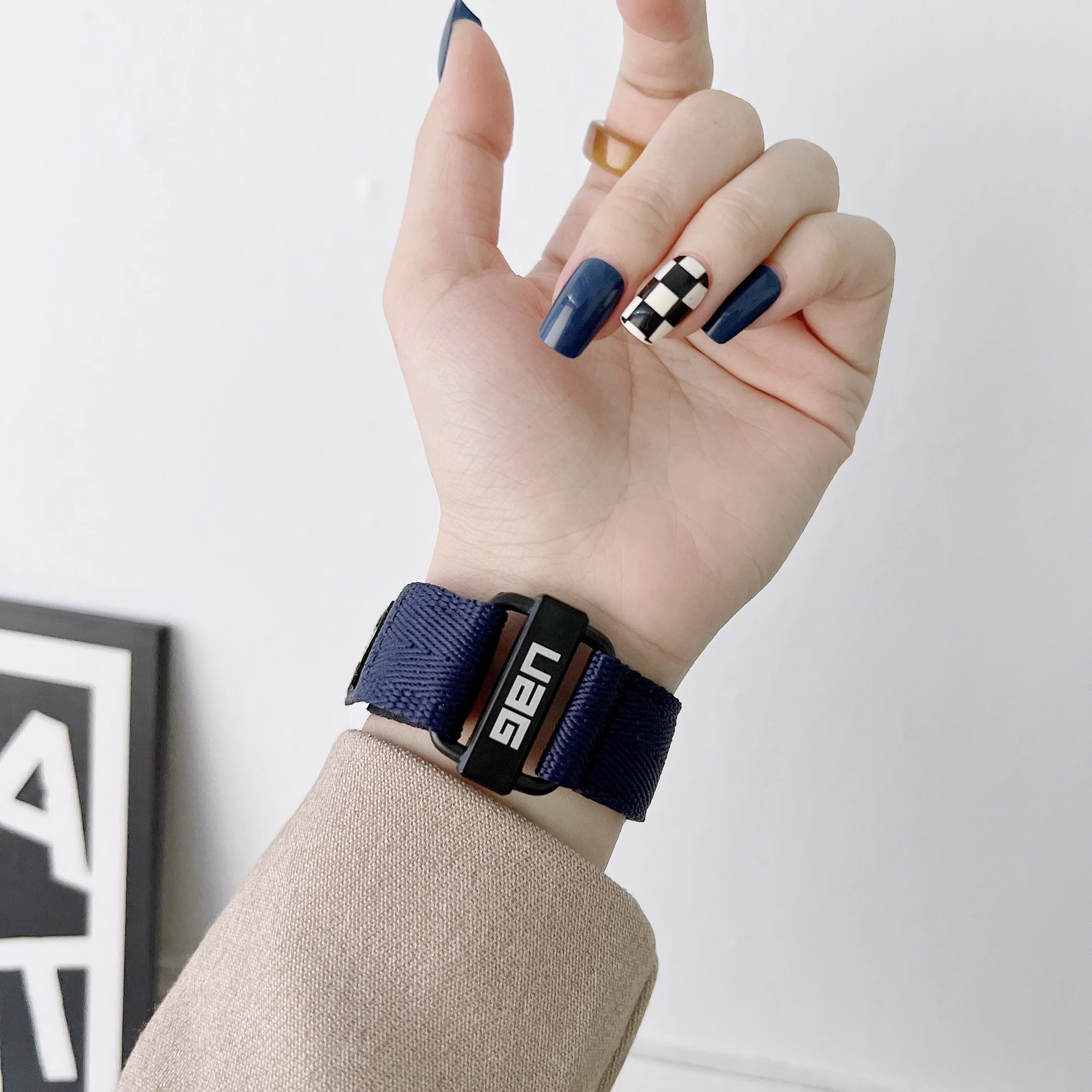 22mm nylon Strap For Samsung Galaxy Watch 3 45/46mm Gear S3 Smart Bracelet Watchband Huawei GT2/3 46mm Accessorie