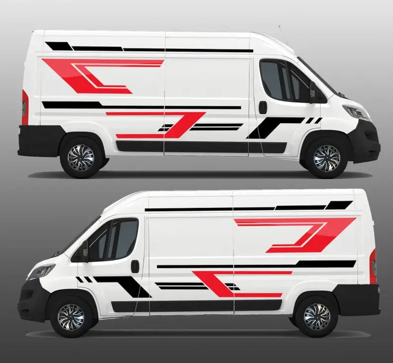 

Vinyl Graphics Kit Decals for Campervan & Motorhome Decal Stickers