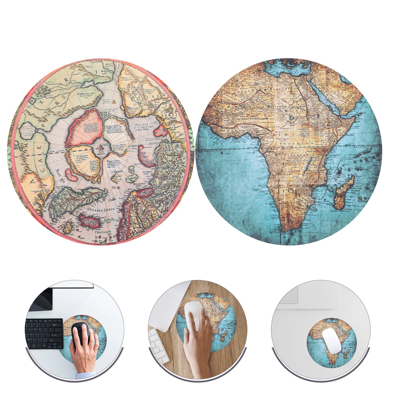 

Mouse Pads Pad Mat Gaming Computer Wrist Mousepad Laptop Ergonomic Desktop Support Office Rest Work Game Map Pattern Silicone