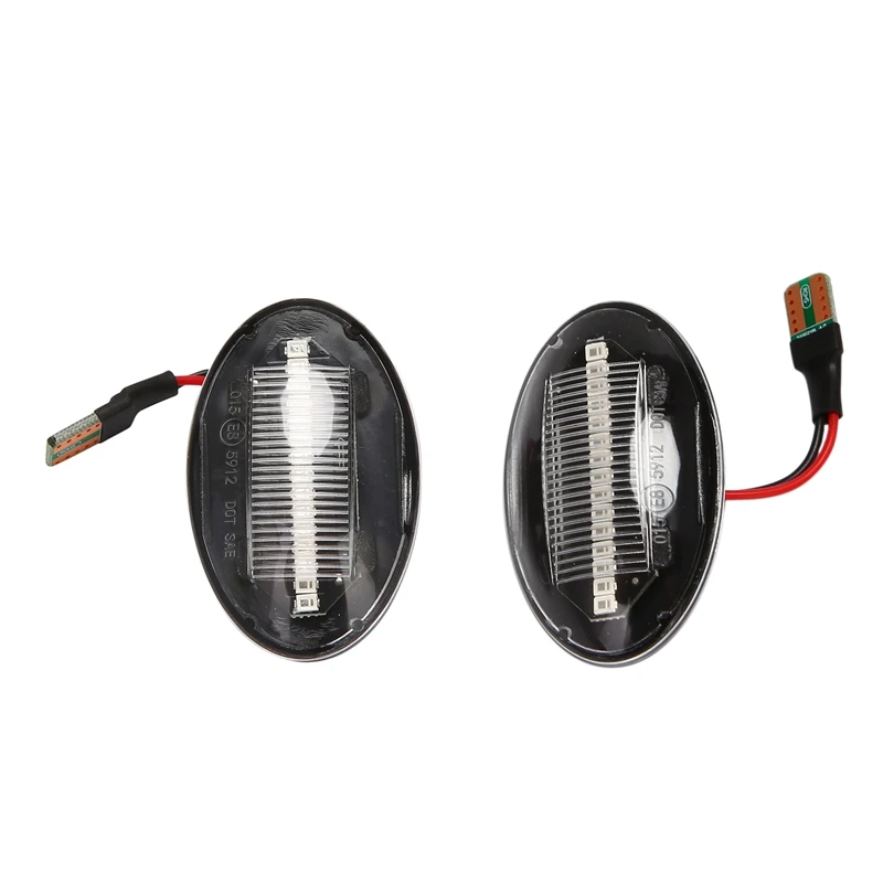 

LED Side For Fender Dynamic Turn Signal Light Marker Lamp For Ford Fiesta III IV MK3 MK4 KA Mondeo