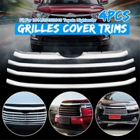 chrome stainless steel grill grilles cover trims for toyota 2014 2015 2016 highlander