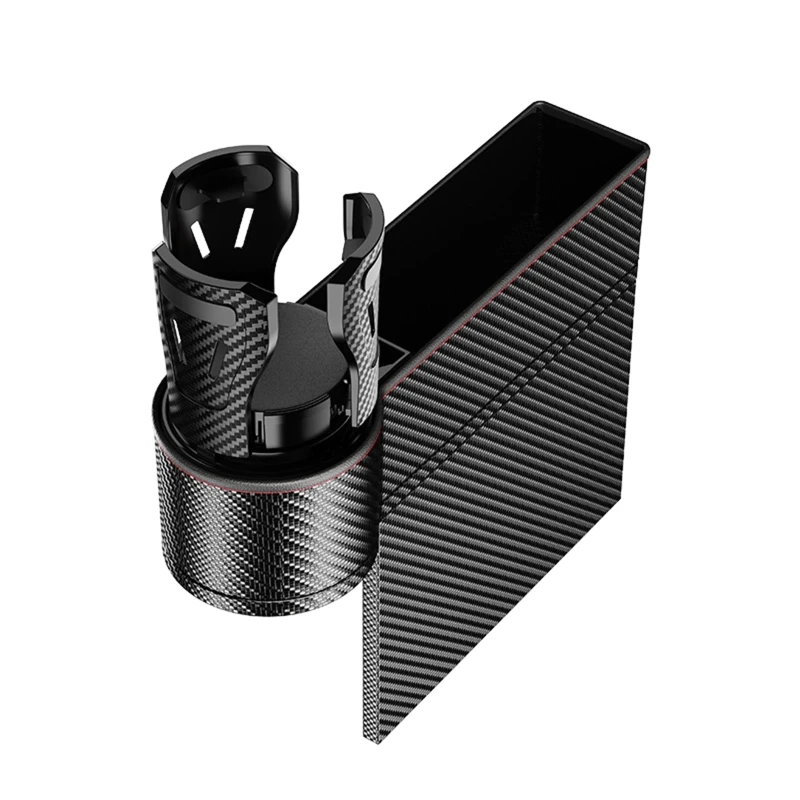 

Side Insert Multifunctional Center Console Pocket Organizer and Storage Between Seats Extra Cup Holder