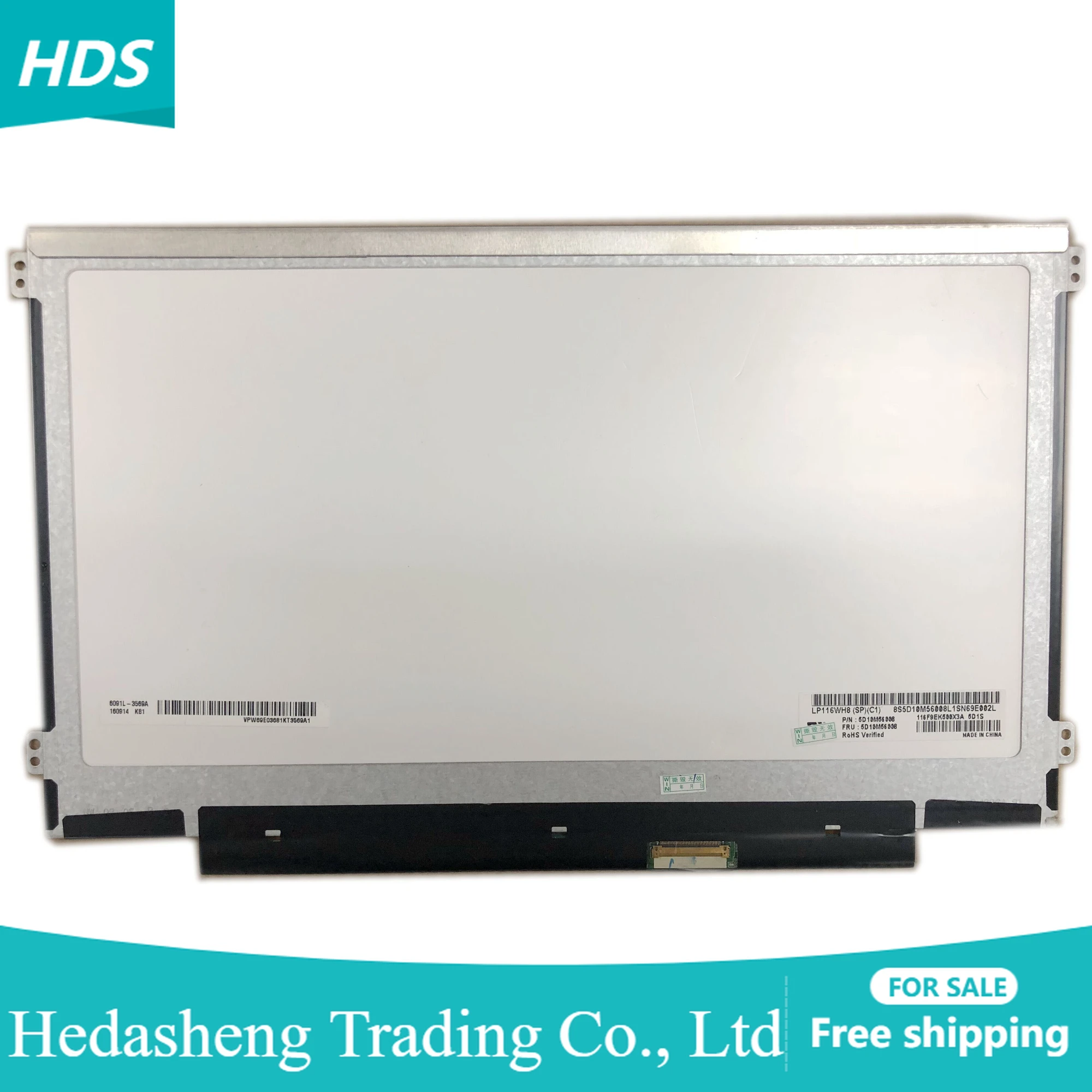 

LP116WH8 SPC1 LP116WH8 (SP)(C1) 10,1-дюймовый WXGA HD 1366x76 8 панель IPS 40 контактов цифровой ЖК-экран Новинка