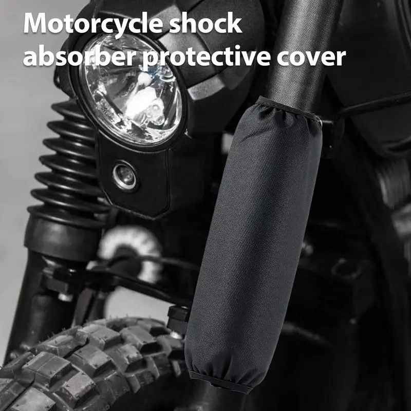 

Motorcycle Front Fork Cover Waterproof Motorcycle Shock Absorber Cover Shock Damping Wrap Front Fork Guards For Motorcycle