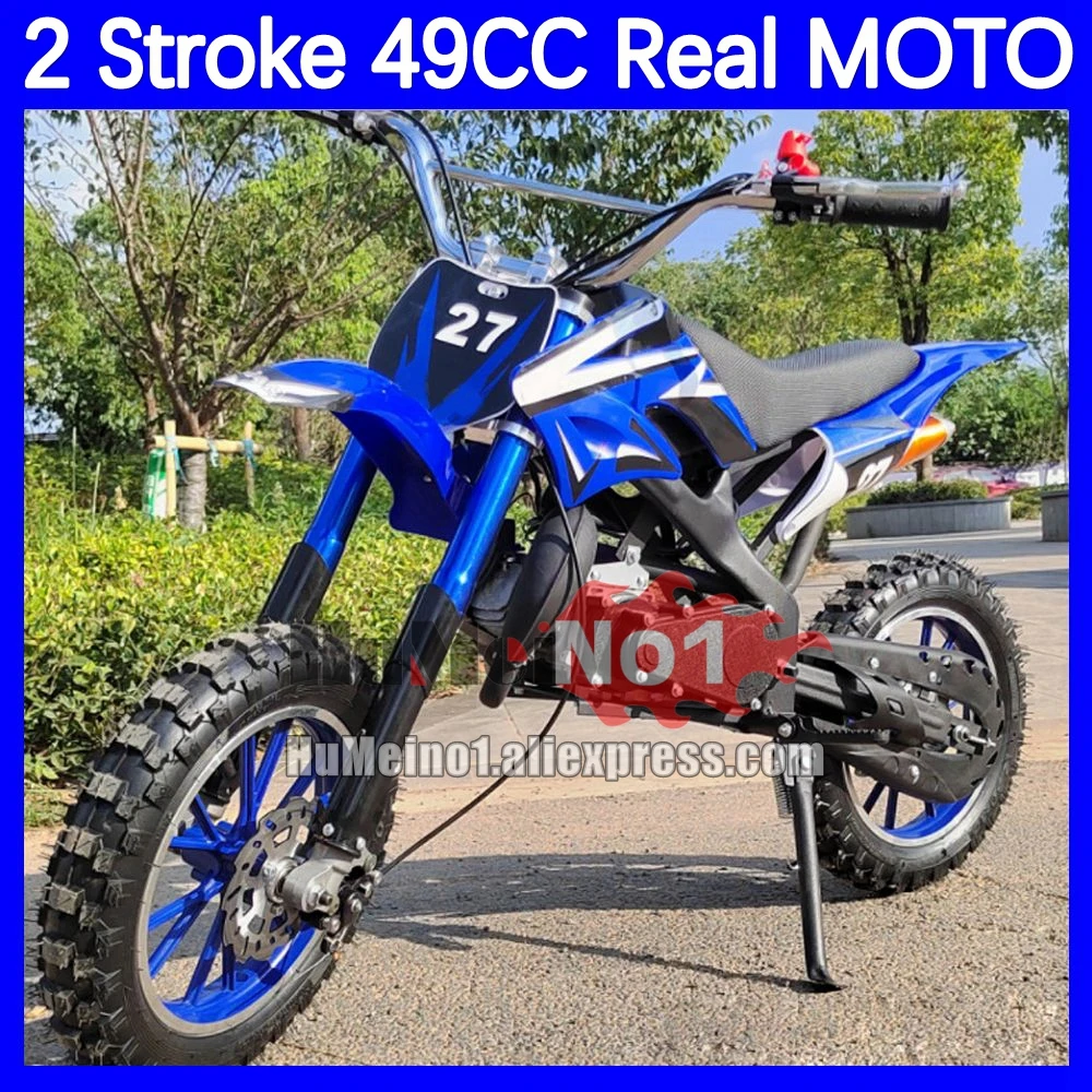 49CC 50CC 2-тактный велосипед для бездорожья мини-мотоцикл бензиновый МОТО
