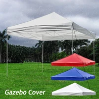 1pcsthicker folding tent with silver coated top cloth blue white red oxford cloth material wedding party tent roof replacement