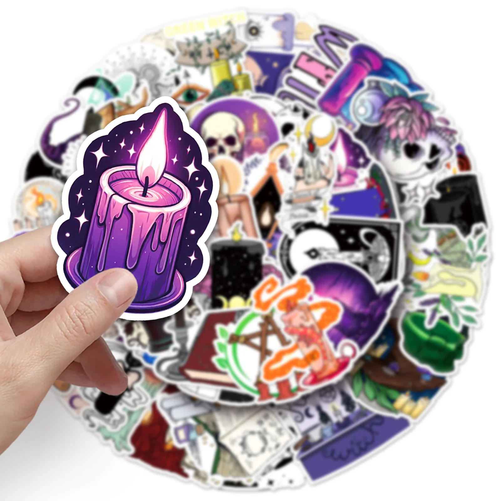 10/30/50 шт. наклейки в готическом стиле