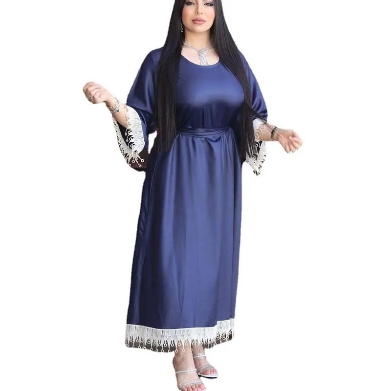 

Ramadan Muslim Fashion Hijab Dress Pakistani Islamic Clothing Jalabiya Dubai Abaya Turkey Abayas for Women Moroccan Kaftan Robe