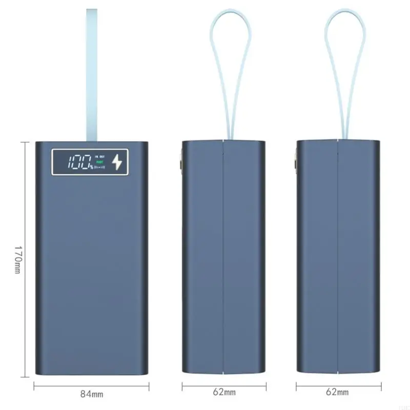 J1HC 18650 Без сварка банка батарея Box 5V-3A 9V-2A 12V-1.5A 1 SET