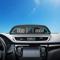 car hud display car projector driving alarm universal speedometer odometer digital display gps windshield electronic accessories