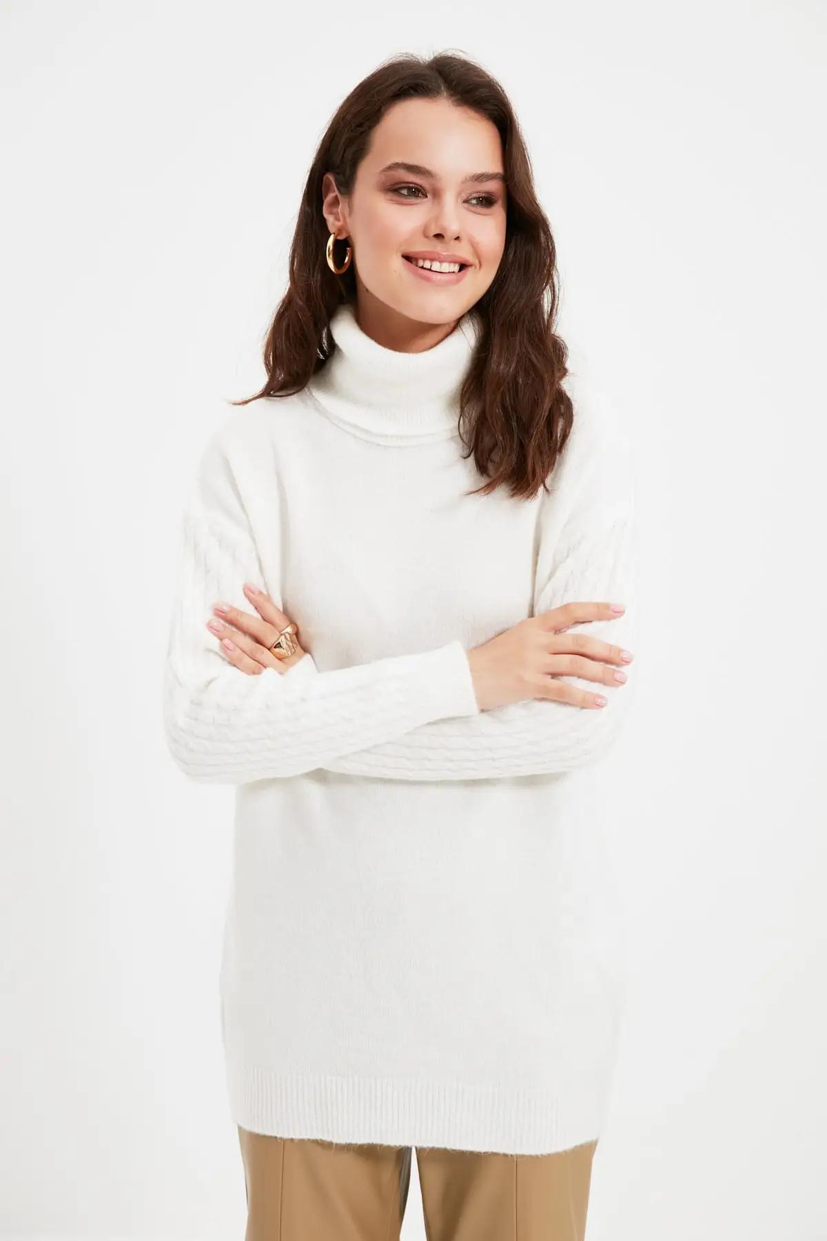 

Trendyol Turtleneck Knitwear Sweater TCTAW22KZ1160