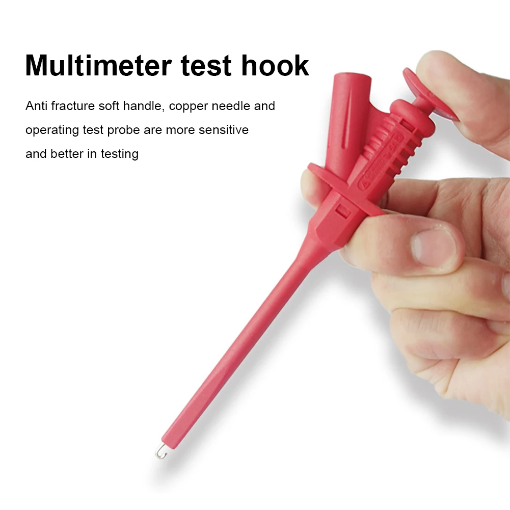 

Мультиметр тест зонд крюк наборы 4 мм банан джек мультиметр зонд крюк электрические ручные инструменты Телескопический мультиметр тест крюк клип