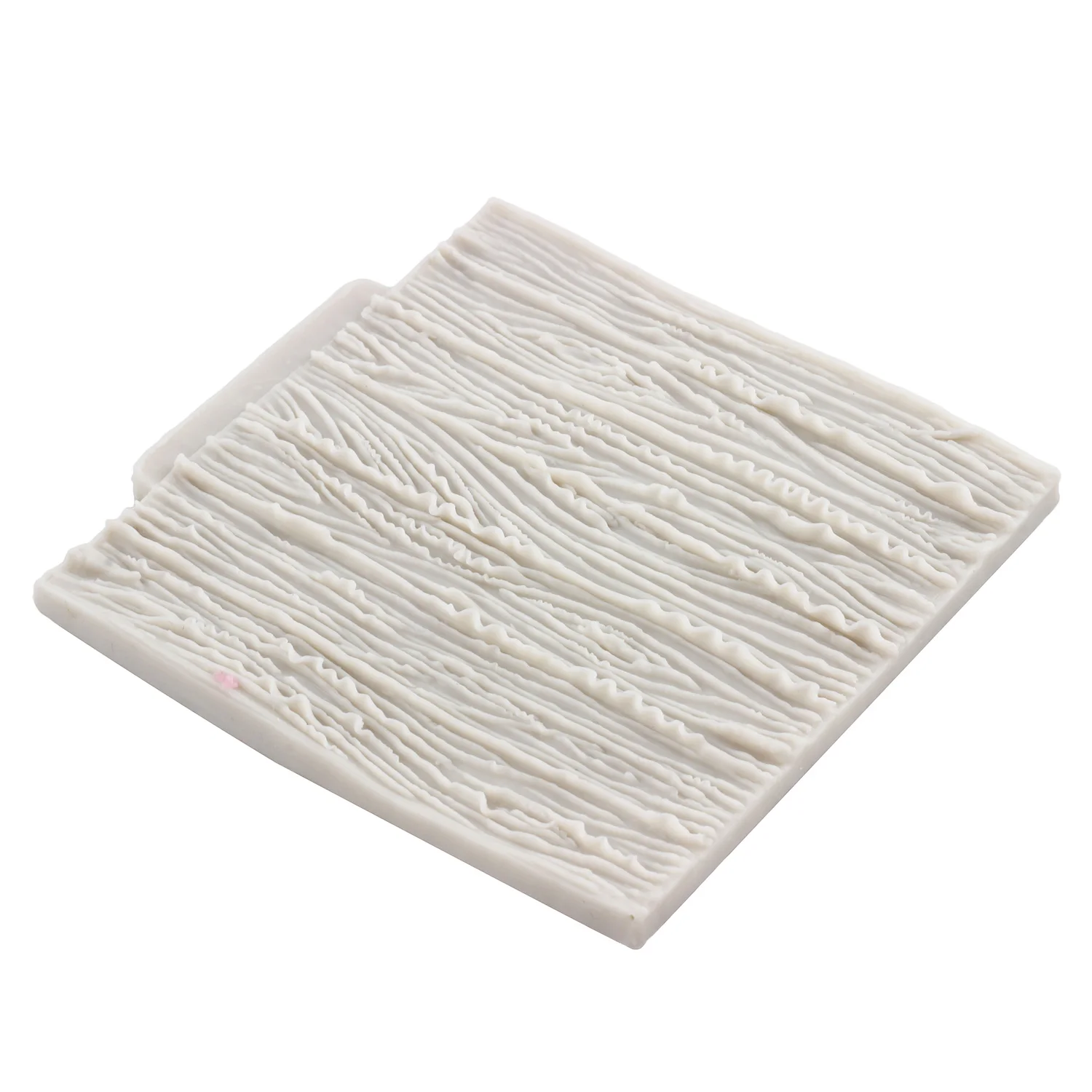 Силиконовая форма для мастики с текстурой дерева и лая