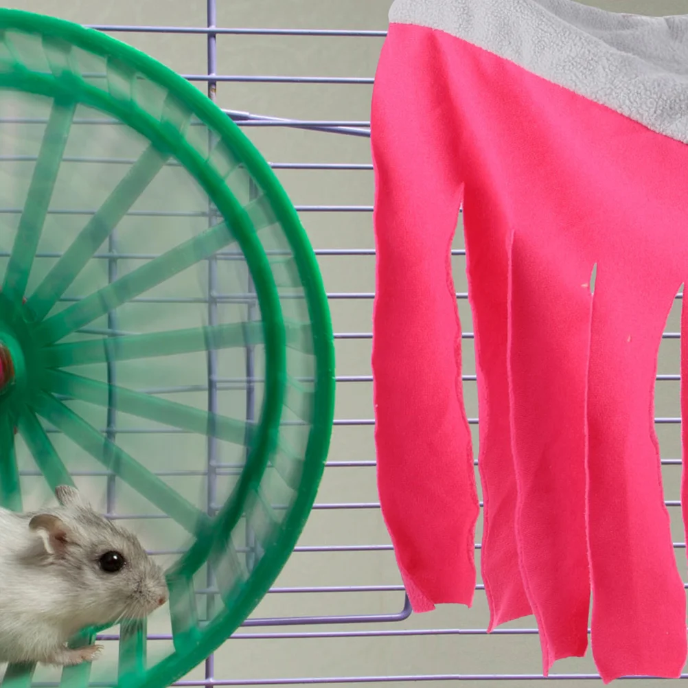 

2pcs Household Hamster Tent Hammock Hamster Corner Hideaway Tent Guinea Hideaway House