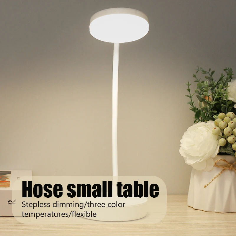 

LED Desk Lamp Eye Protection Desk College Student Charging USB Learning Children's Dormitory Bedroom Bedside Reading Night Light