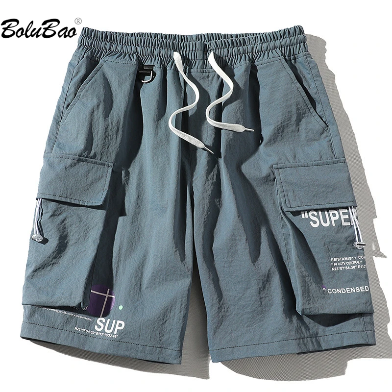 

BOLUBAO 2023 Casual Shorts Men's Spring And Summer New Products Trend Breathable Cargo Shorts High-Quality Design Hot Shorts Men