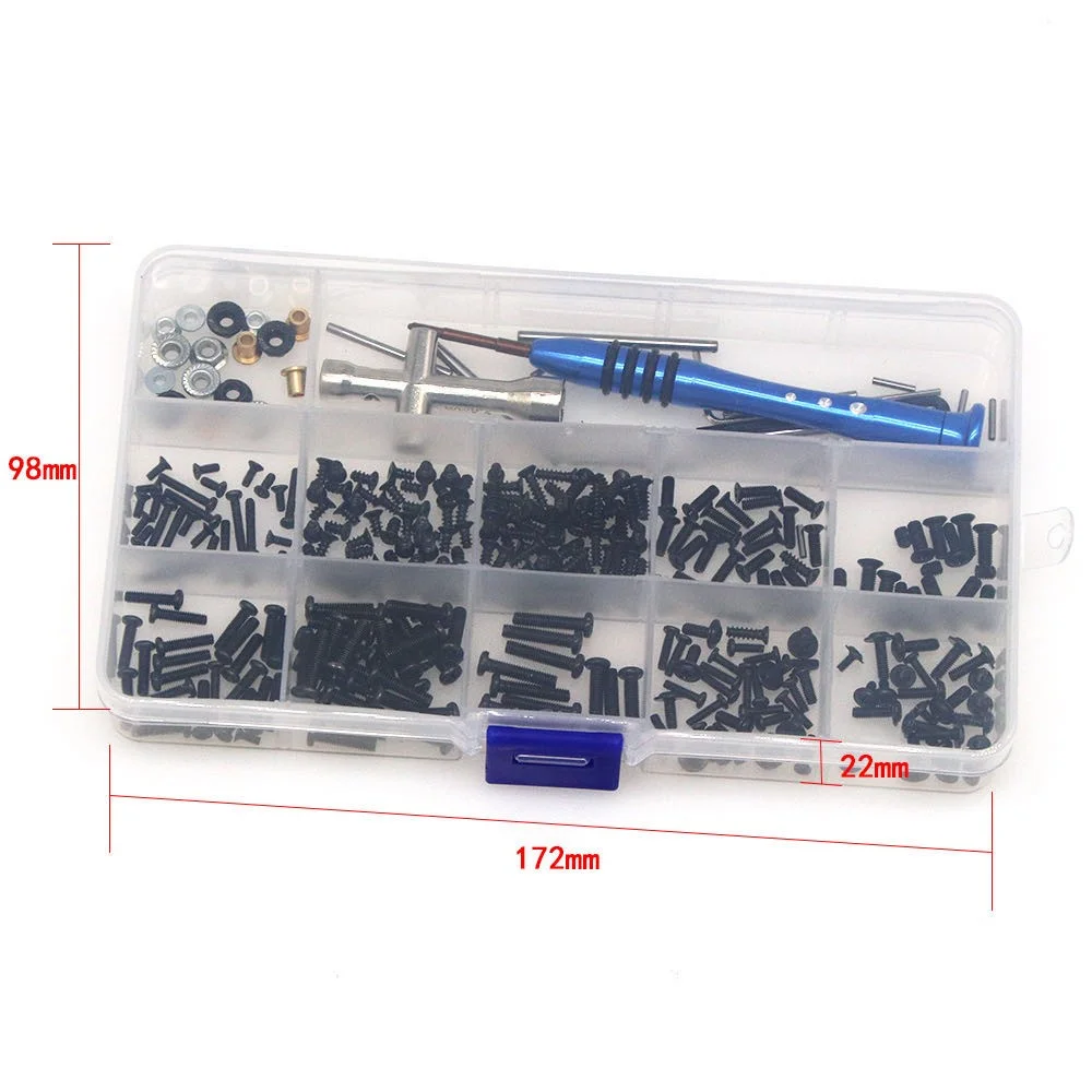WLtoys 144001 124018 124019 1/14 M2 M2.5 M3 набор крепежных винтов с крестообразным рукавом
