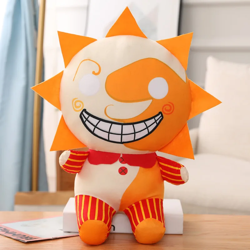 

New Fnaf Sundrop Plush Toy Moondrop BOSS Security Breach Sunrise 40cm Huggy Wuggy Stuffed Plush Toy Poppy Playtime For Kid Gift