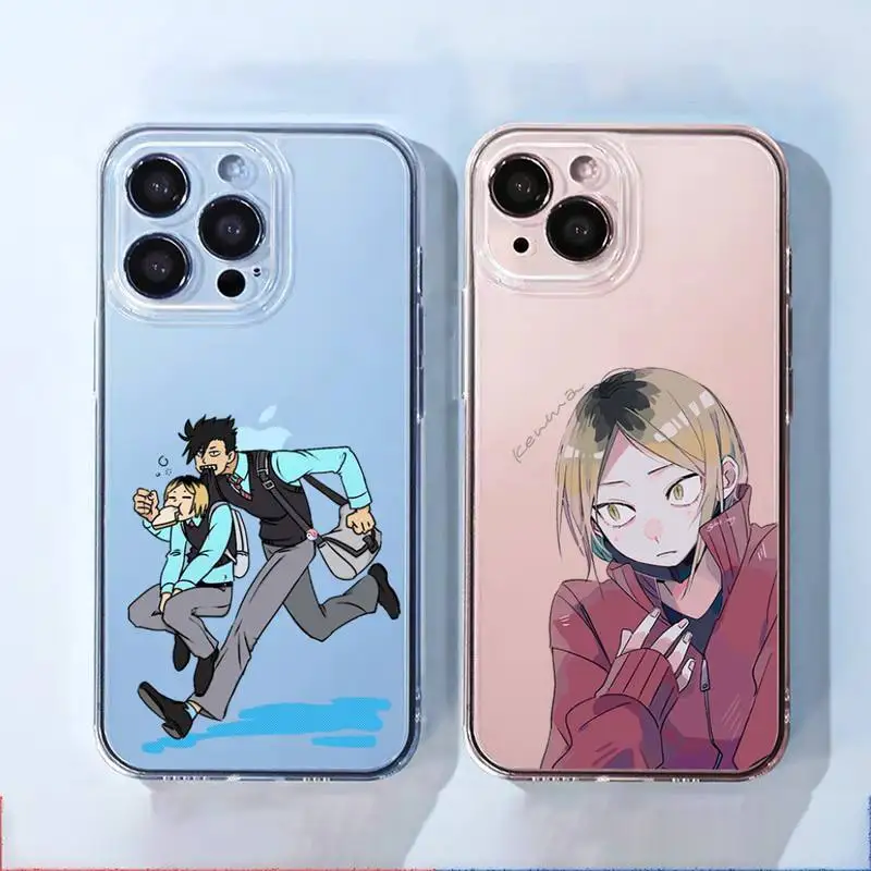 

Kenma Kozume of Haikyuu(1) Phone Case For iphone 13 12 11 8 7 plus mini x xs xr pro max Transparent soft