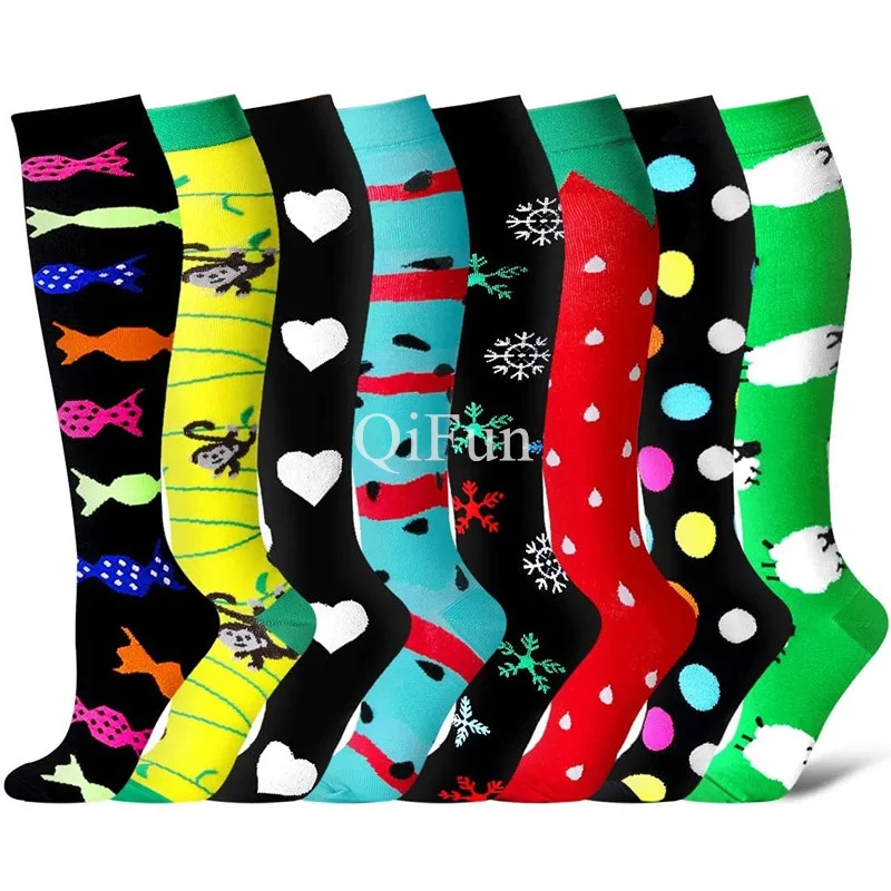 

Compression Socks Fit For Medical Edema Diabetes Varicose Veins Socks Outdoor Men Women Running Hiking Sports Socks