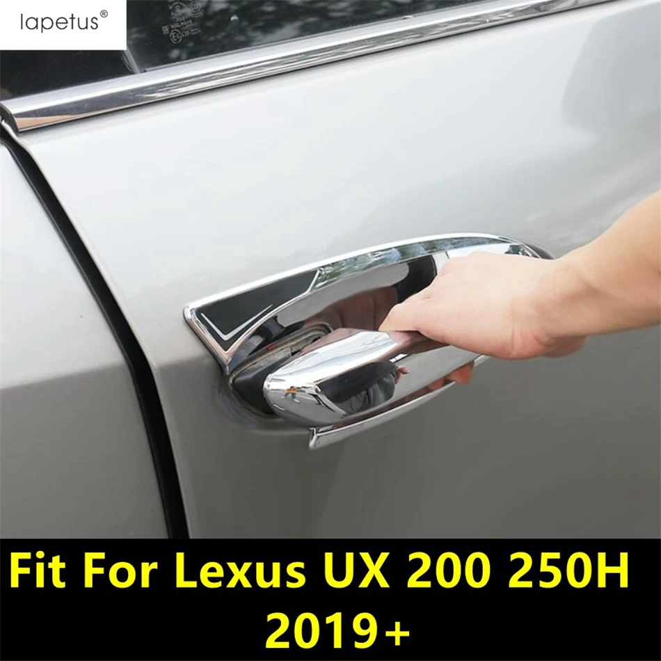 

Car Door Handle Bowl Frame Protection Decor Cover Trim For Lexus UX 200 250H 2019 - 2022 ABS Chrome / Carbon Fiber Accessories
