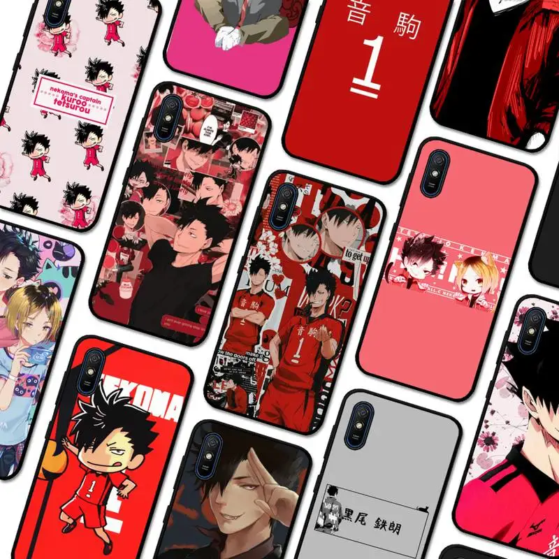 

Haikyuu Kuroo Tetsurou Phone Case For Redmi 9A 8A 7A 7A 7 6A 5A 5 Plus 4X S2 GO K20 K30 6 Note 8 9 Pro Cover