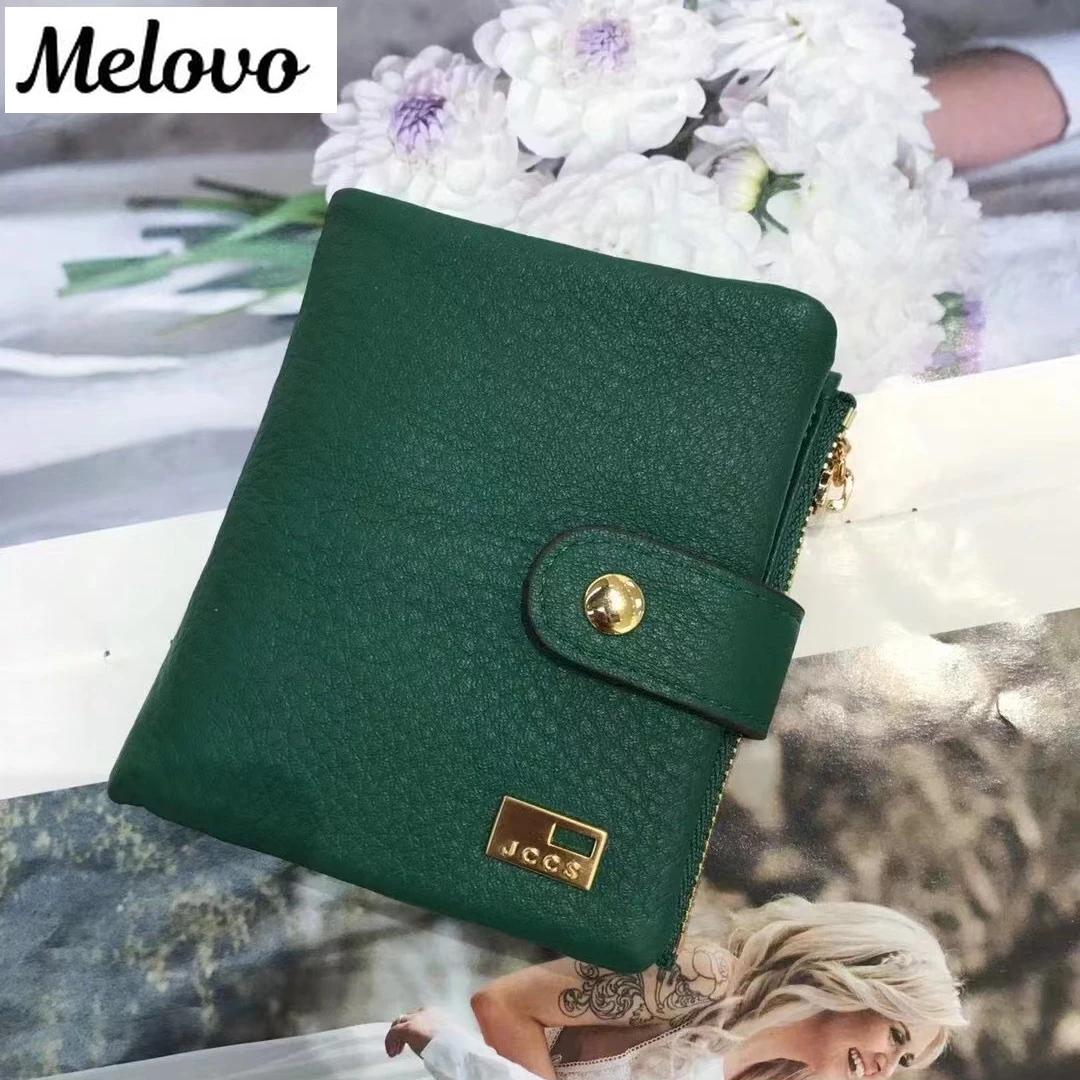 Genuine Leather JCCS New Fashion Women's and Men"s Day Clutch Handbags Fold Purse Clutch Bag Designer Wallet Luxury